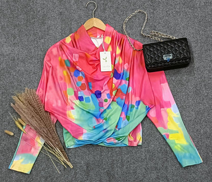Stijlvolle Trui met Print voor de Winter - Aurelia