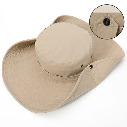 Outdoor Zomerhoed met Kinband en Waterafstotende Stof – Ranger