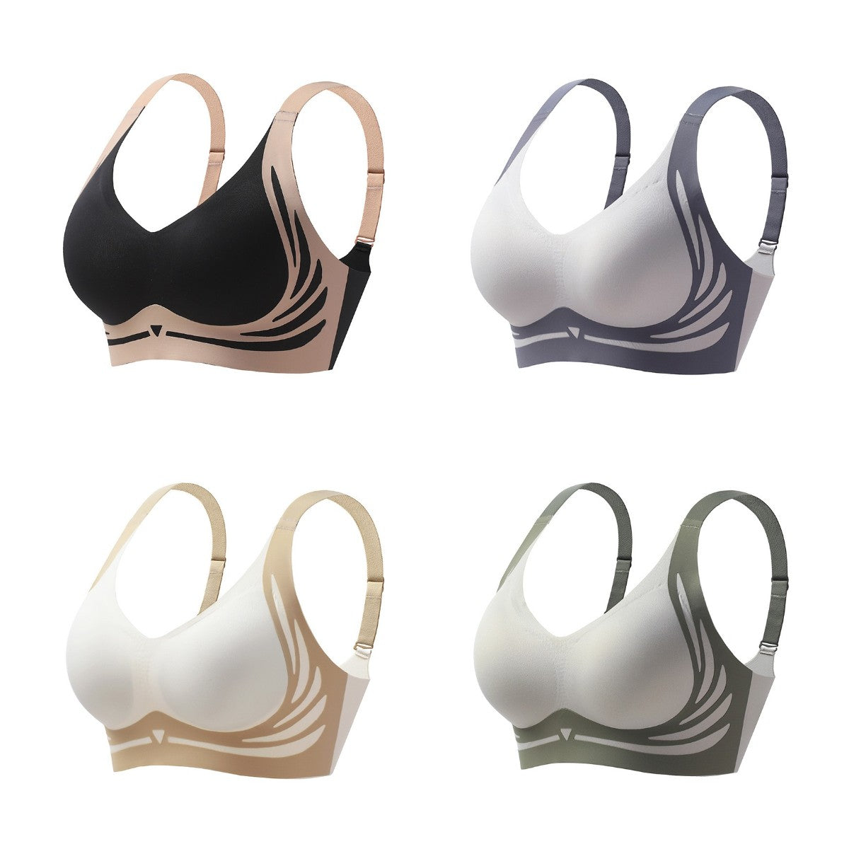Beugelloze Push-up BH met Lift-Effect - Isabella