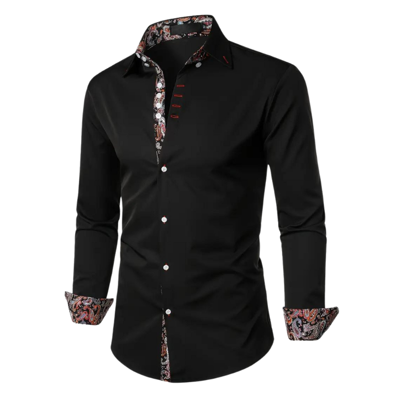 Trendy Heren Feestoverhemd - Matteo
