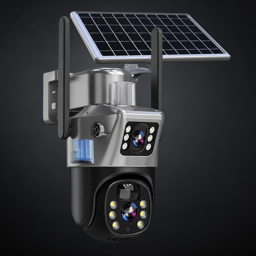 4K Solar Bewakingscamera – Volledig Draadloos – Heliocam