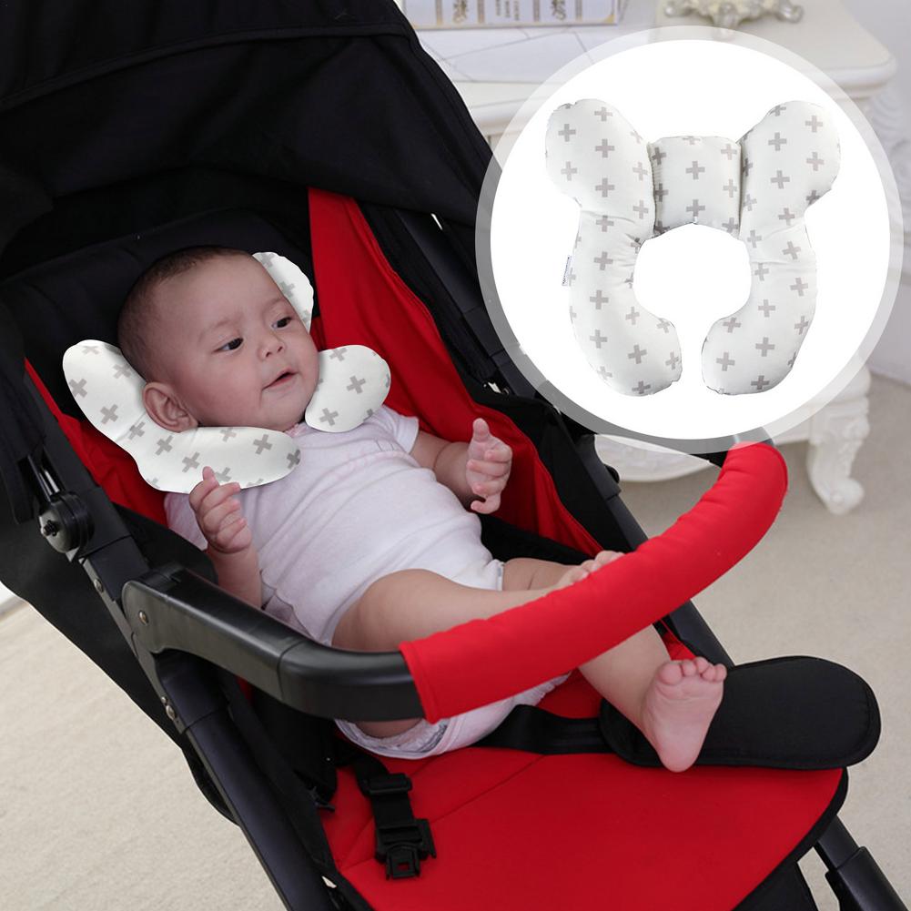 U-vormig babynekkussen voor reizen en kinderwagen – knuffelsteun