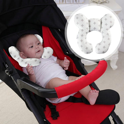 U-vormig babynekkussen voor reizen en kinderwagen – knuffelsteun