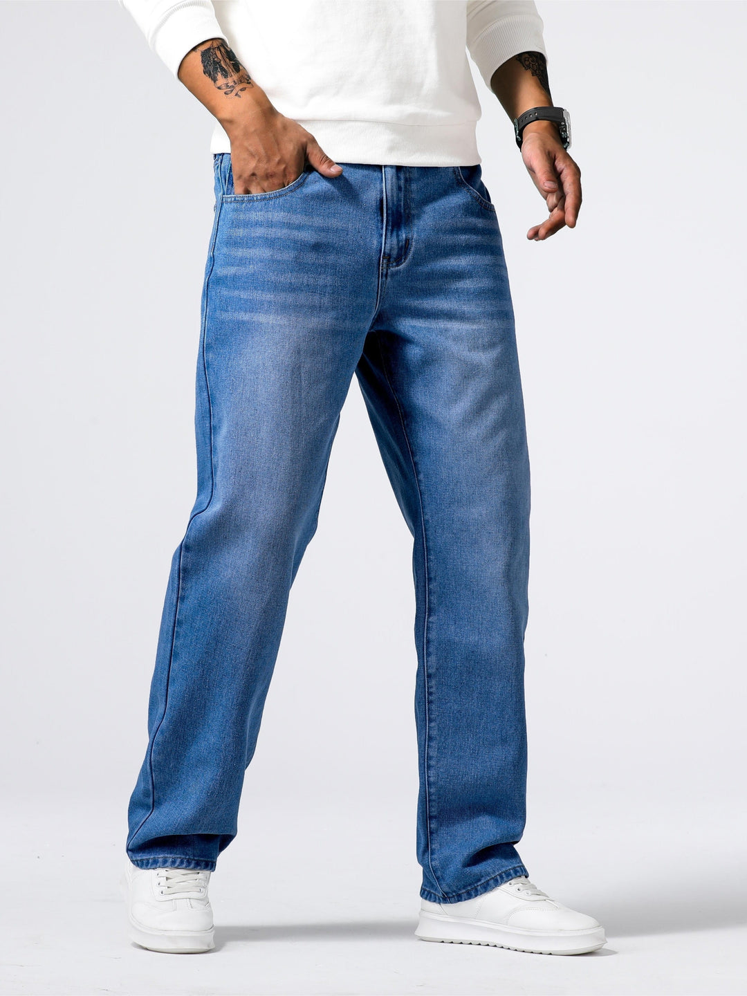 Casual Street Style Herenjeans – Milan