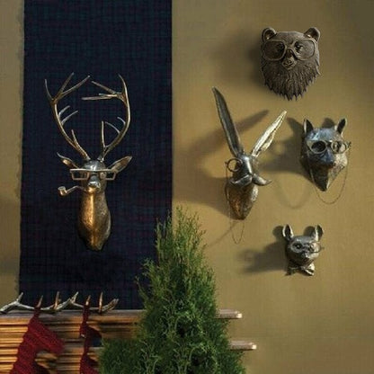 Speelse Dierenhoofd Muurdecoratie - WallCritters