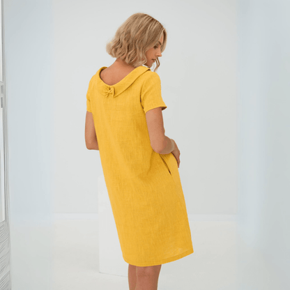 Linnen Dames Zomerjurk – Lotte
