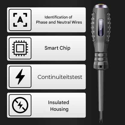 2-in-1 Schroevendraaier en Spanningsdetector – SparkPro