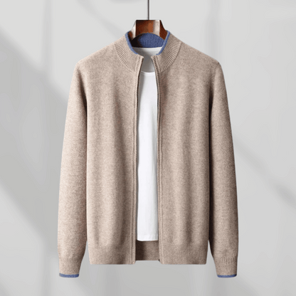 Heren Kasjmier Zip-Jack – Laurent