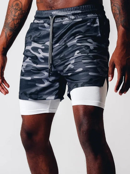 2-in-1 Zomer Sportshorts voor heren – Felix