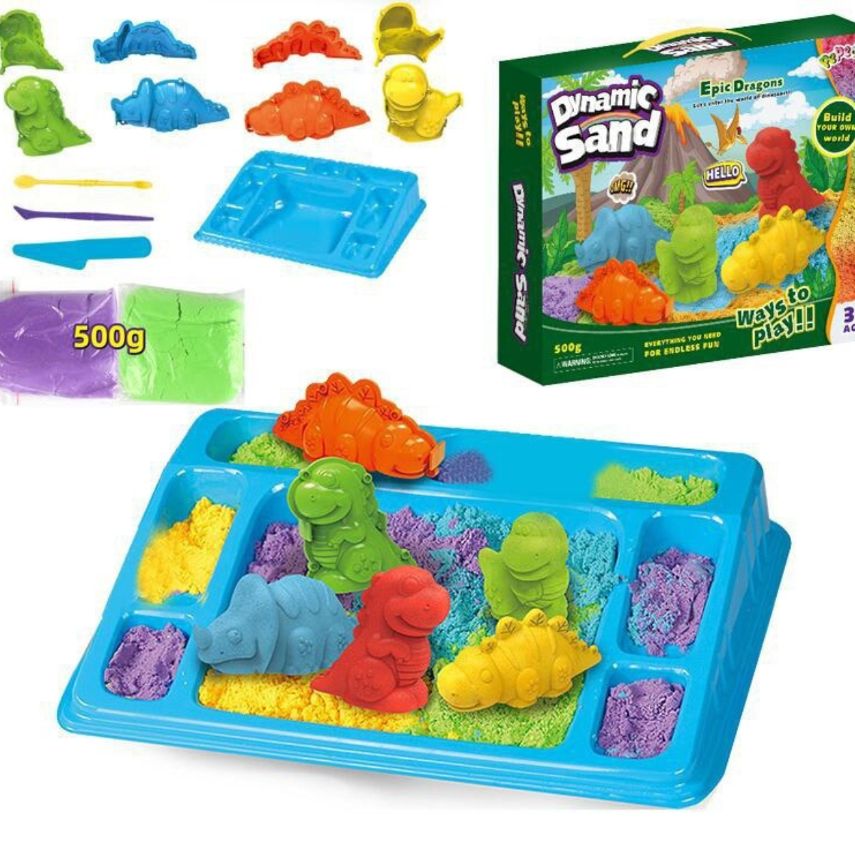 Kinetisch Zand Speelset -  CreativeSand