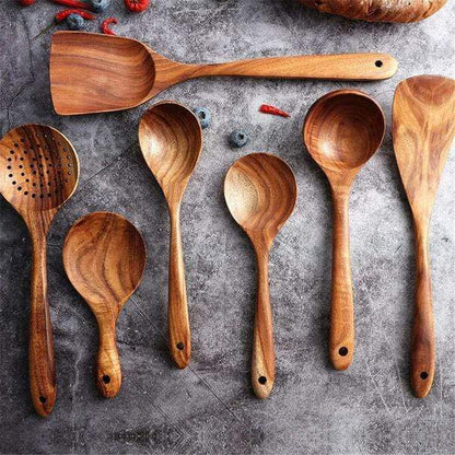 Natuurlijke Houten Keukenset - RustiCook