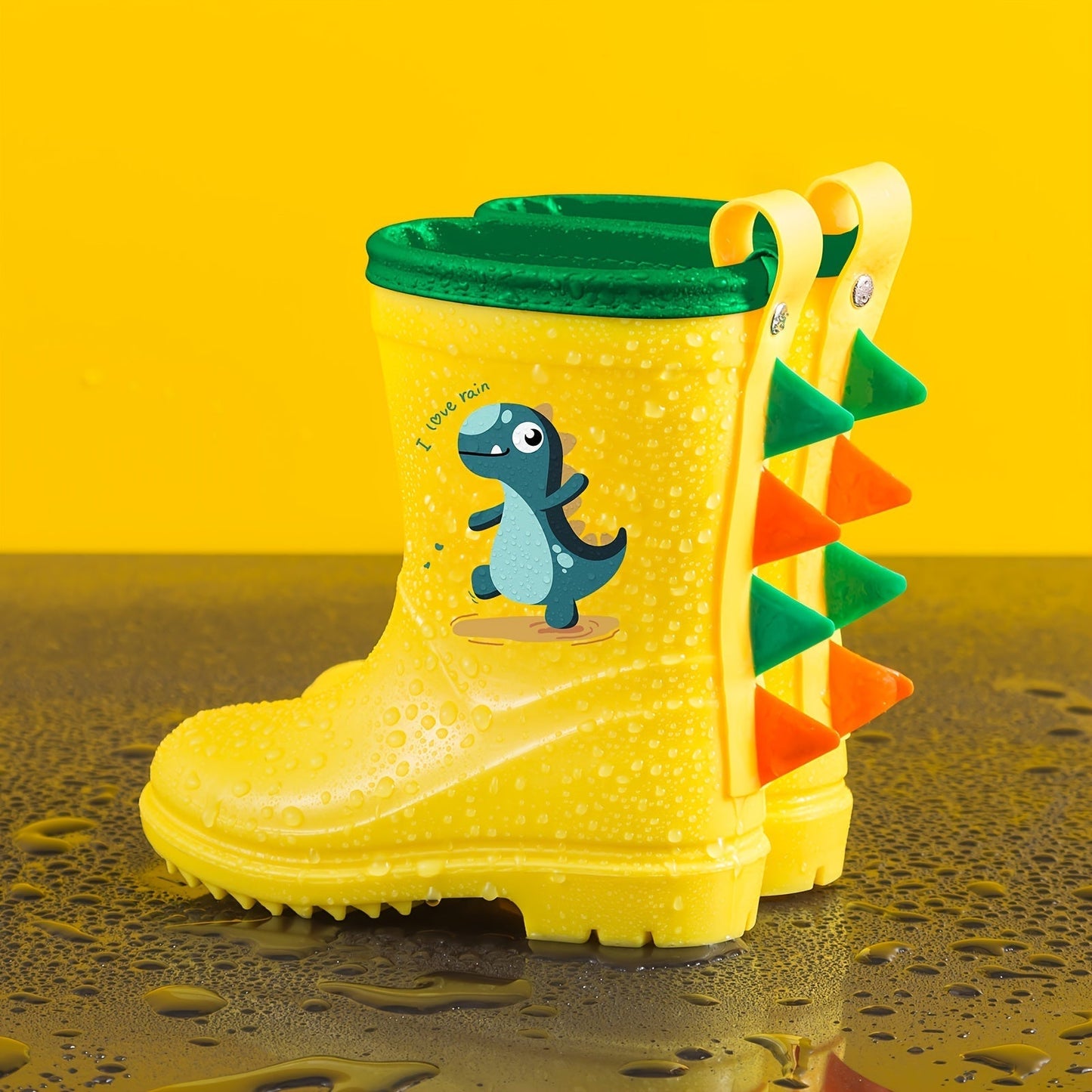 Kleurrijke Kinder Regenlaarzen met Diermotieven – Leo