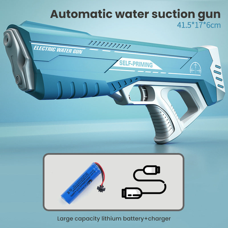Waterpistool met drukstraal & USB-accu voor kinderen & volwassenen – SpritzPower X1