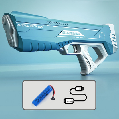 Waterpistool met drukstraal & USB-accu voor kinderen & volwassenen – SpritzPower X1