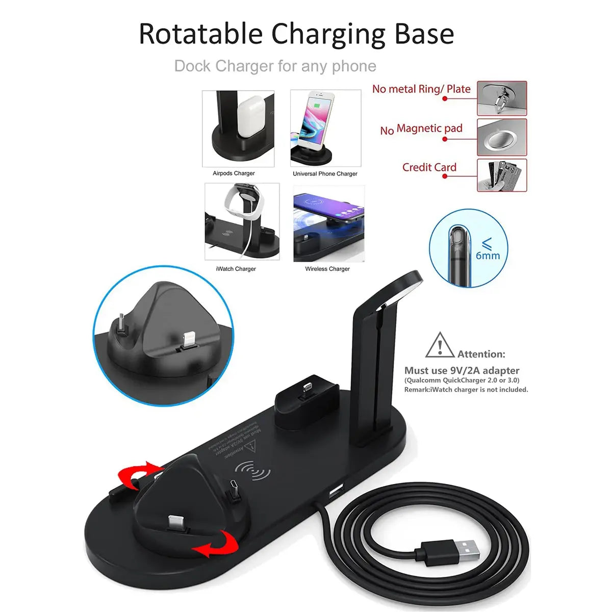 Draadloos Oplaadstation – Chargix
