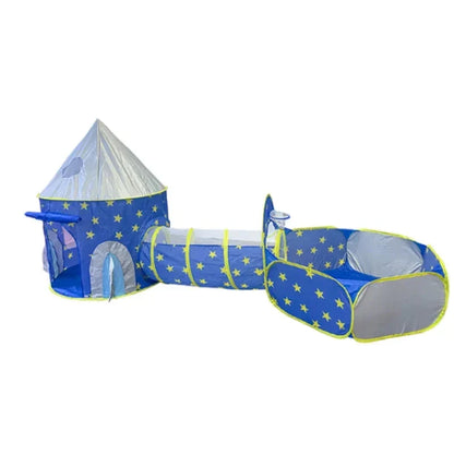 Avonturenspeeltent voor kinderen – ruim speelhuis voor binnen en buiten