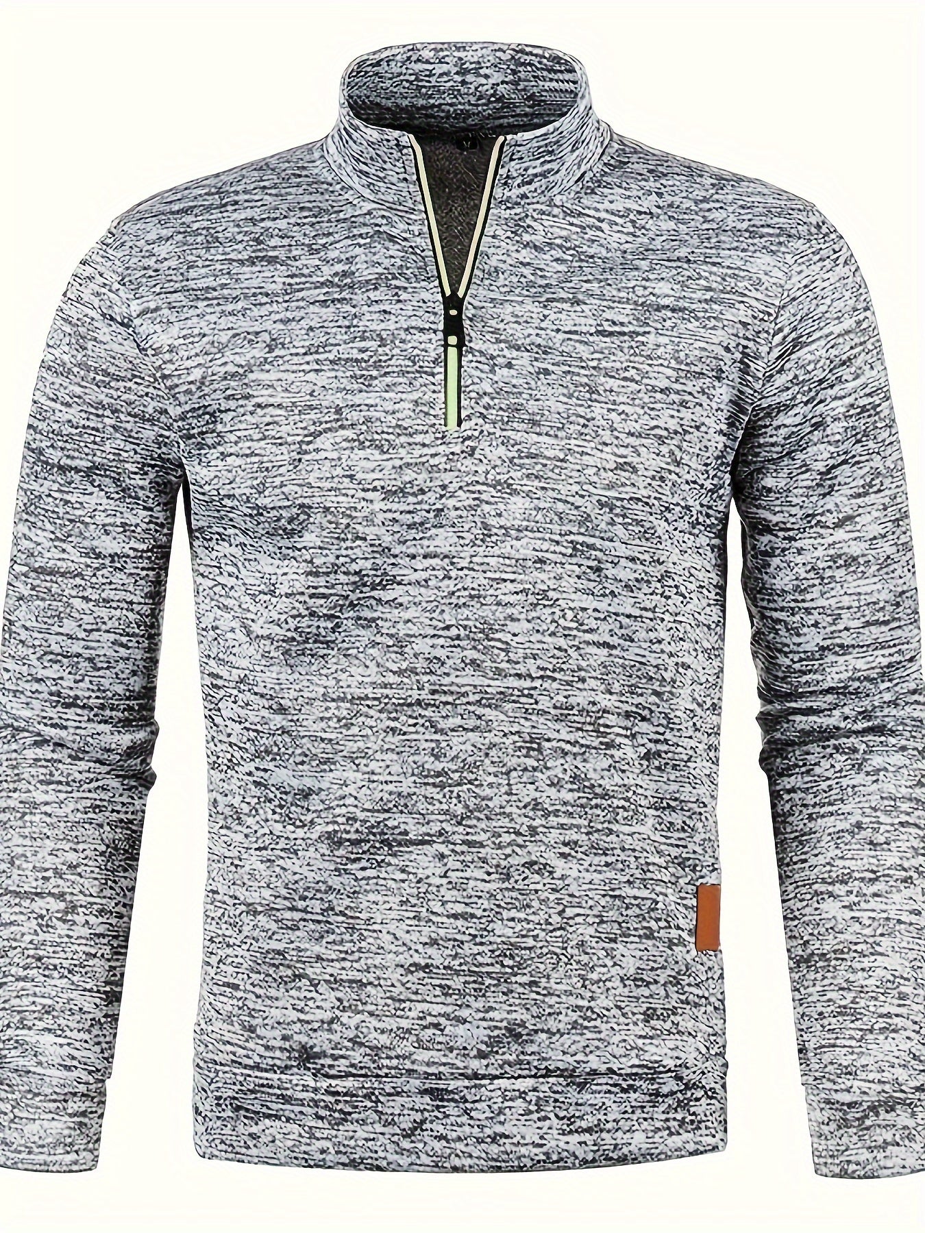 Heren Pullover met Halsrits voor Herfst & Winter – Matteo