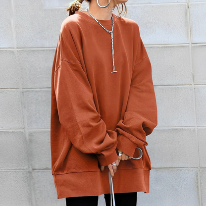 Oversized Dames Trui met Structuurdesign – Anneliesae