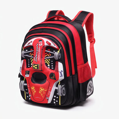 3D Race Car School Rucksack - Veloxis