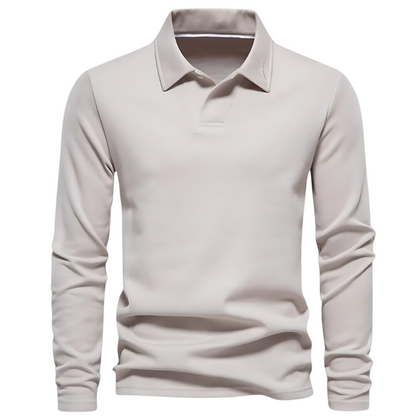 Heren Polo Lange Mouwen - Vince