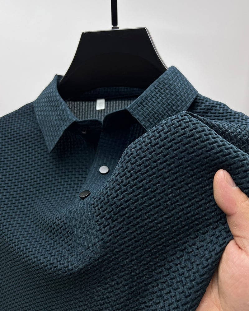 Herenpolo van Ademend Mesh – Matteo