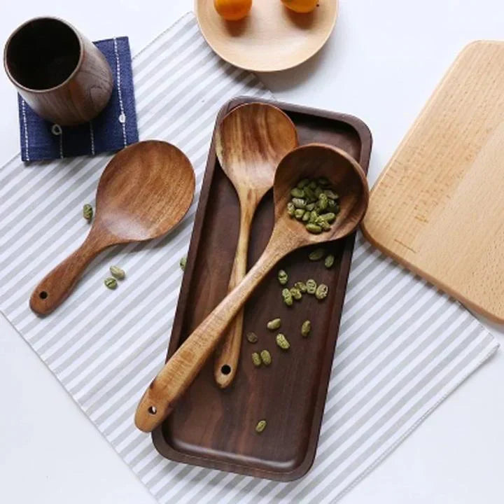Natuurlijke Houten Keukenset - RustiCook