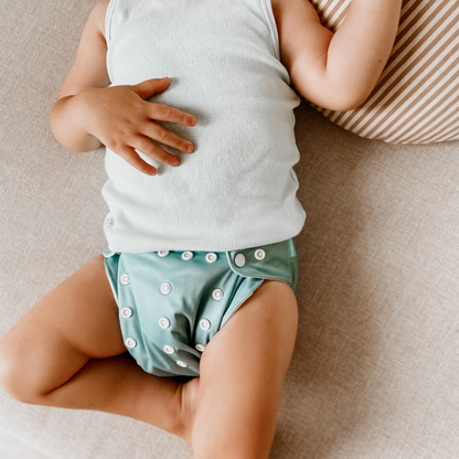 Herbruikbare en lekvrije stoffen luiers voor baby's – ecologisch luierpakket