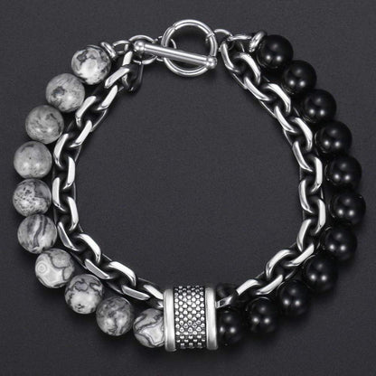 Jaspis Beschermende Armband - Darius