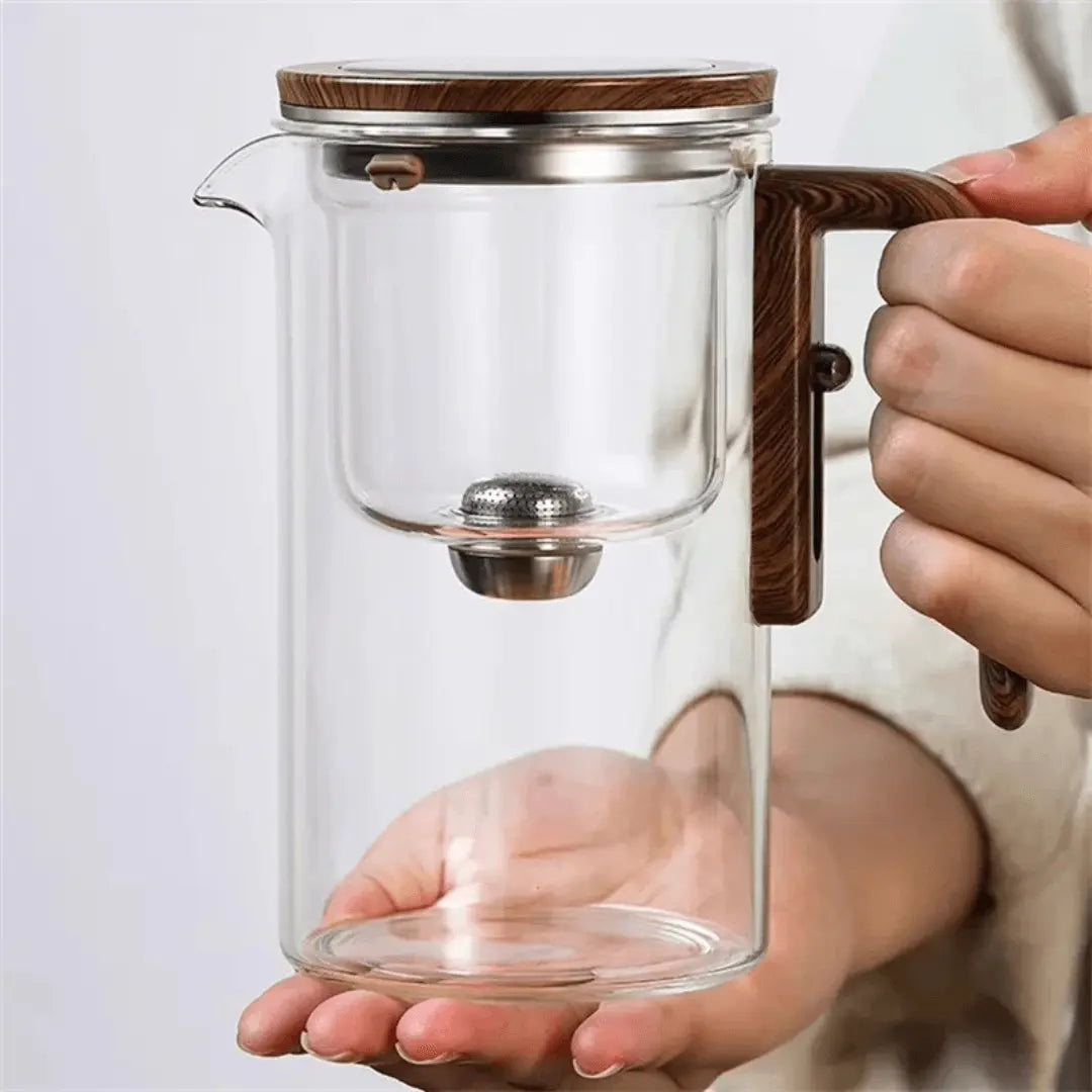 Stijlvolle Transparante Theepot - ClearBrew