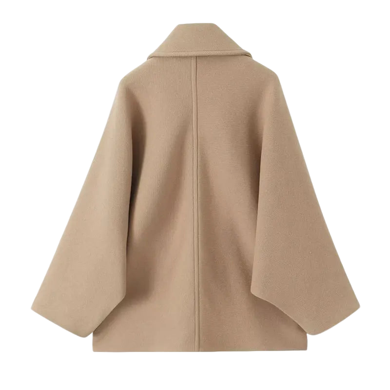 Dames tussenjas in oversized look met knoopsluiting – Selina
