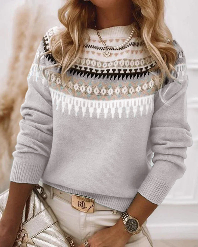 Comfortabele Gebreide Trui voor Dames - CozyKnit
