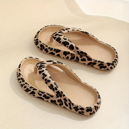 Ademende & Antislip Dames Zomer Slippers met Print – Kaja