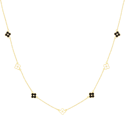 Delicate Bloemen Halsketting - Lilliane