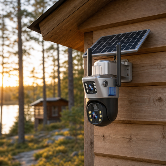 4K Solar Bewakingscamera – Volledig Draadloos – Heliocam