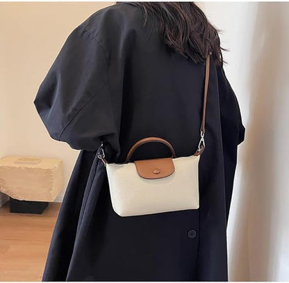 Dames crossbodytas – kleine gequilte PU-leren reistas