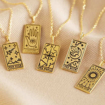 Vintage Tarot Kaart Gelukshanger - Seraphina