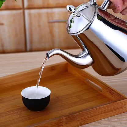 Inductie Waterkoker van Roestvrij Staal met Filter - AquaSteel