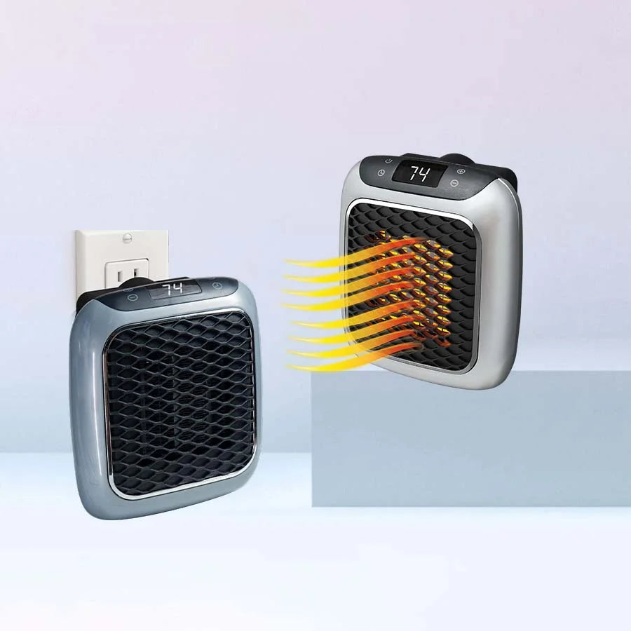 Draagbaar energiezuinig verwarmingsapparaat met snelle verwarming - Hulvio
