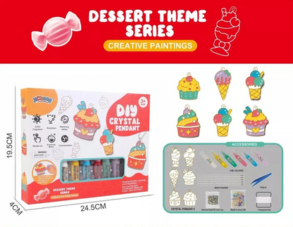 DIY-knutselset met kristallen voor kinderen – 1 kopen, 1 gratis