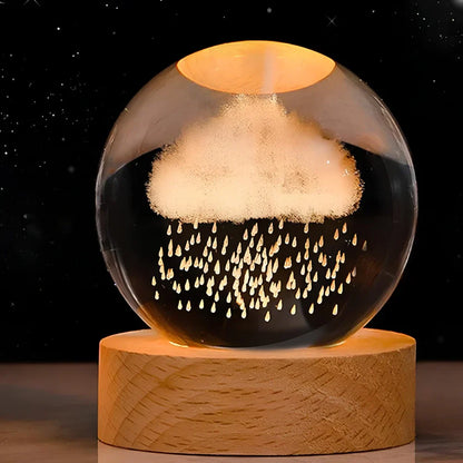 3D Gegraveerde Kristallen Bol - Celestia