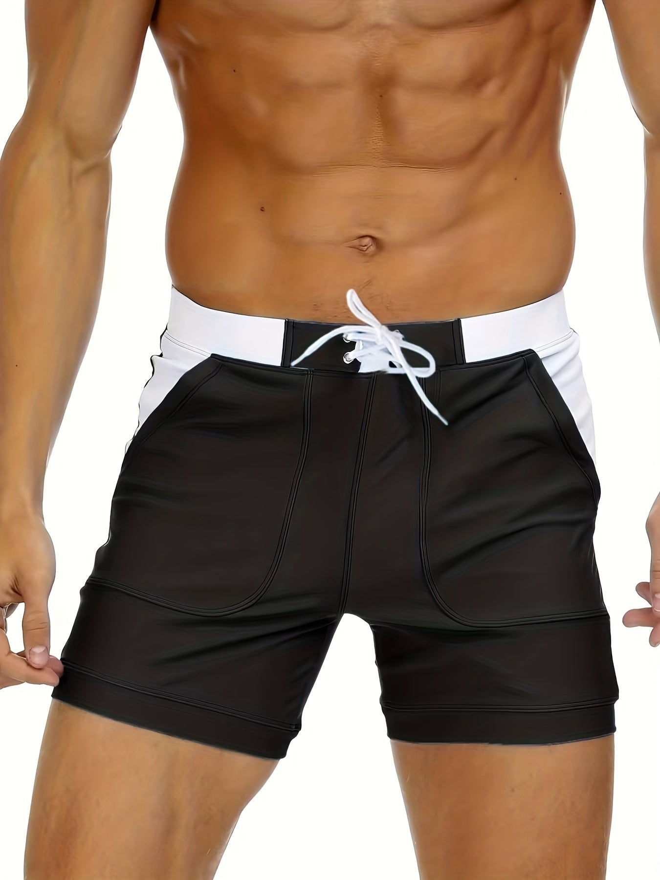 Sneldrogende heren zwemshort met ademend ontwerp – Elias