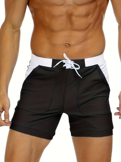 Sneldrogende heren zwemshort met ademend ontwerp – Elias