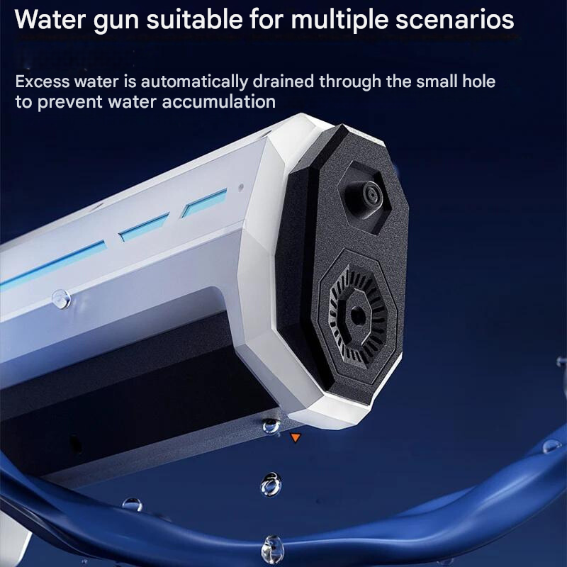 Automatisch waterpistool met 1 L tank & 10 m bereik – puur zomers plezier