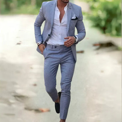 Stijlvol Slim Fit Herenpak – Dante