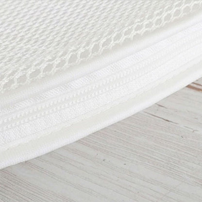 Gewatteerde kruipmat voor baby's van katoen met geborduurd dierenmotief – 80 cm