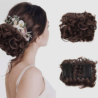 Krullende Knot Hairextension – FluffyFix