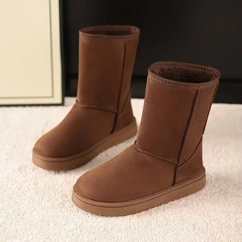 Warme Slip-On Boots met Fleecevoering - Aria