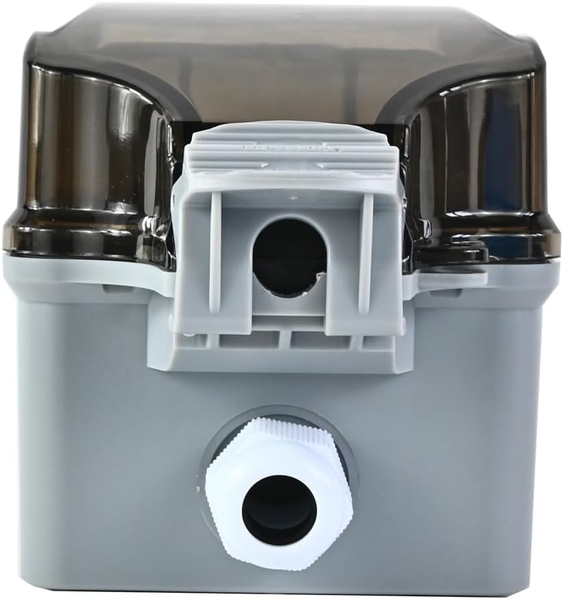 IP66 Buiten Waterdichte Wandcontactdoos met Vergrendelbare Deksel – PowerGuard