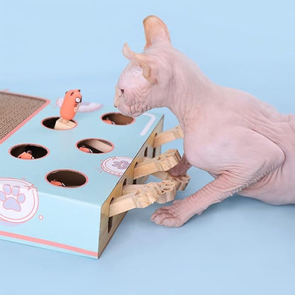 3-in-1 Interactief Kattenspeelgoed - WhiskerPlay