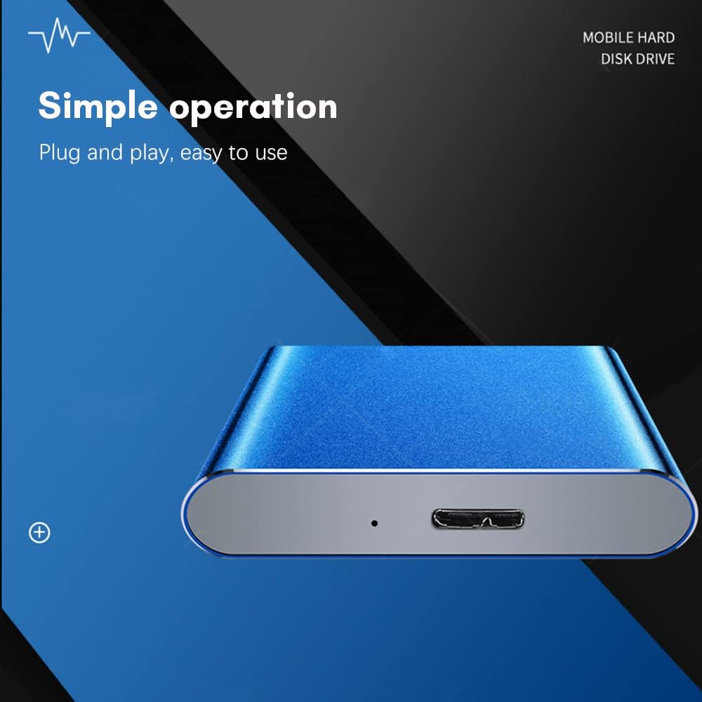Draagbare 1TB USB 3.0 Harde Schijf met Metalen Behuizing en Hoge Snelheidsoverdracht – Dravero